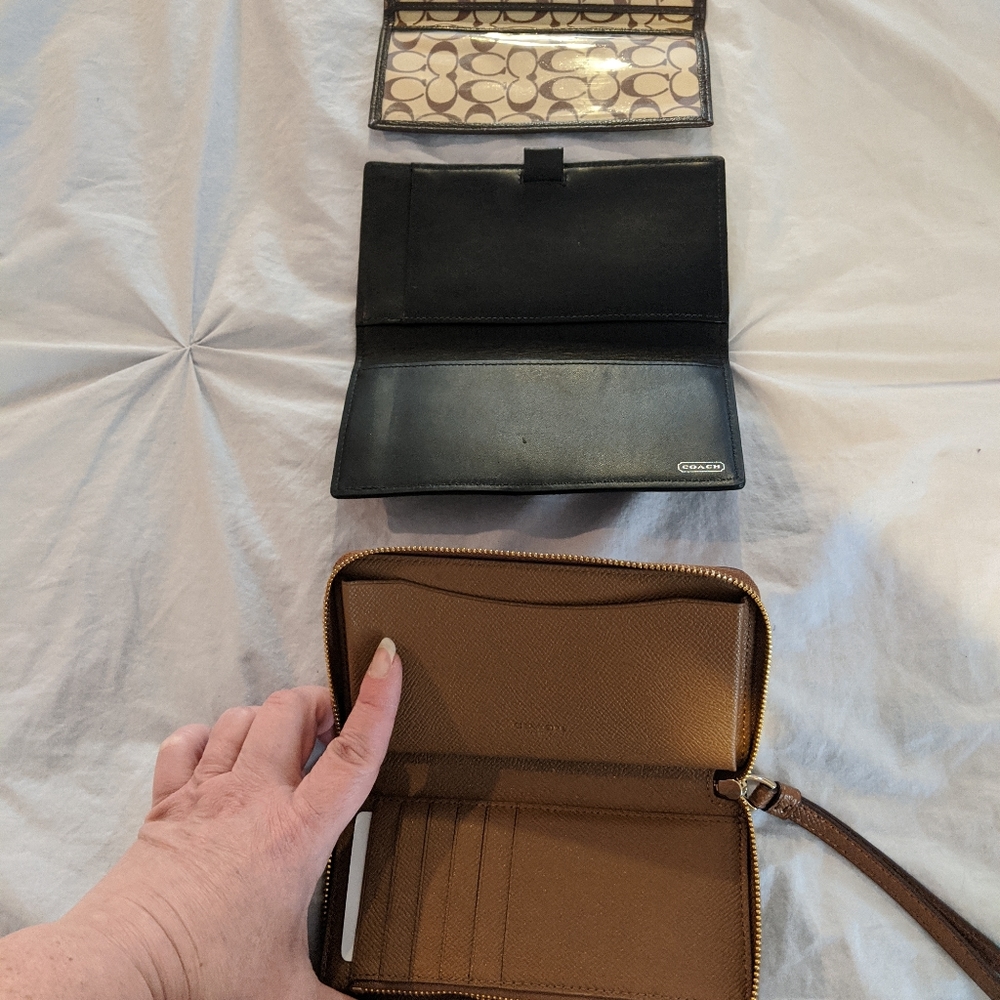 Coach Wallet & Two Checkbook Covers - Picture 3 of 3